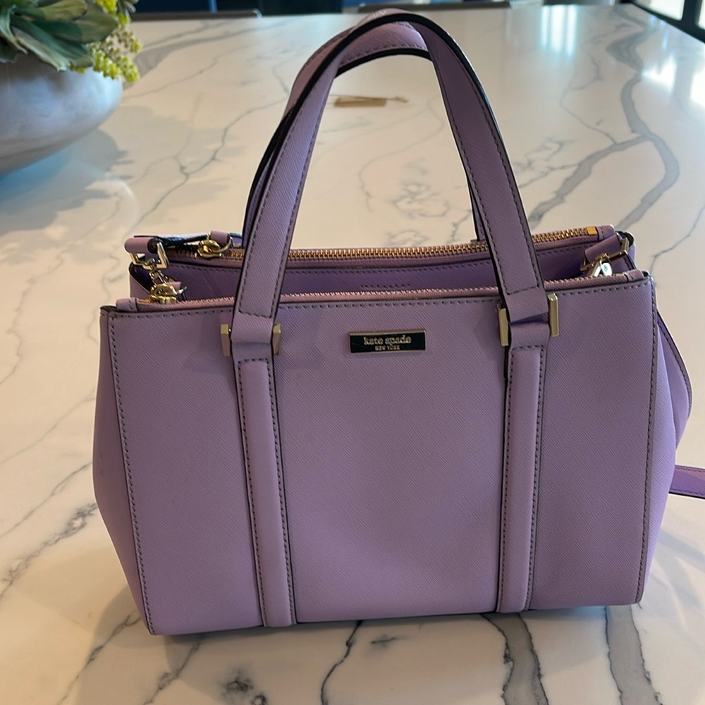 Kate spade lavender purse.